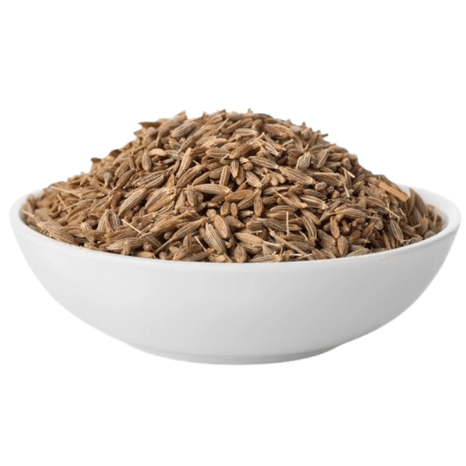 cumin seeds in bowl