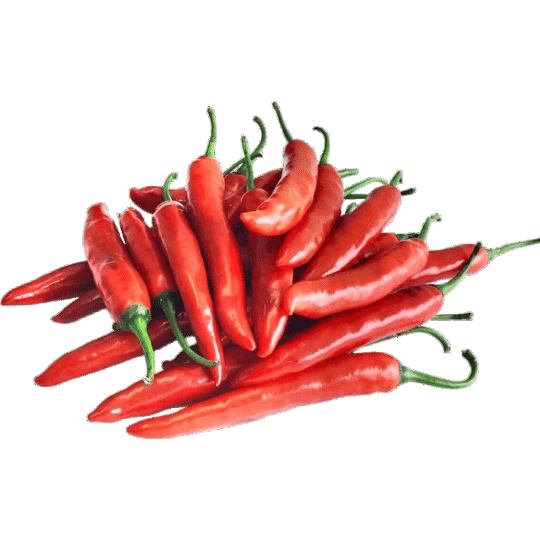 red chili in a pile